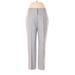 Nic + Zoe Dress Pants - High Rise: Gray Bottoms - Women's Size 8