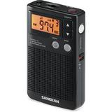 Sangean DT-200X Digital AM/FM Portable Pocket Radio (Black) DT-200X