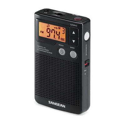 Sangean DT-200X Digital AM/FM Portable Pocket Radio (Black) DT-200X