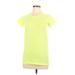 Lululemon Athletica Active T-Shirt: Yellow Activewear - Women's Size 10
