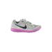 Nike Sneakers: Gray Color Block Shoes - Women's Size 9 1/2 - Almond Toe