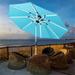 Adjustable Outside Umbrella Solar Led