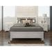 Twin size Wooden Bed - Modern Rustic Design, Solid Wood Box Spring Needed