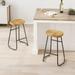 29.52"Stylish and Minimalist Bar Stools Set of 2,Counter Height Bar Stools,for Kitchen Island,Coffee Shop,Bar Home Balcony