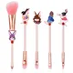 5pcs/set Alice In Wonderland Makeup Brush Set Kawaii Mr. White Rabbit Eyeshadow Makeup Brushes