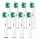 4/8/12pcs Floss Toothbrush Head for Oral B Pro 1000 Genius Smart Series Replacement Brush Heads