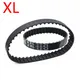 60XL - 94XL Pitch 5.08mm Timing Pulley Belt Close Loop Rubber Timing Belts Width 10mm 12.7mm