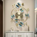 Horloge Murale de Luxe au Design Moderne et Esthétique Montre Murale Silays euse Minimaliste