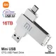 XIAOMI U Disk High Speed Mini Metal USB Flash Drives 4TB 8TB 16TB Black Pen Drive Memory Stick