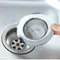 Stainless steel bathtub hair catcher water trap kitchen metal sink filter floor drain plug shower