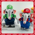 27cm giocattolo elefante Mario Luigi Mario Super Mario Anime Cartoon peluche bambola farcito nuovi
