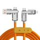 120W Super Fast Charing Cable for Huawei Xiaomi 14 Redmi 13 4 In 1 Mobile Phone Quick Charge Data