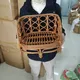 Newborn Photography Props Baby Bed Bamboo Baby Bamboo Bench Rattan Basket Container Infant Pose Baby