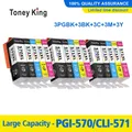 Toney King Compatible For canon Pixma MG5700 MG6800 TS5055 TS9050 TS9055 Printer ink cartridge