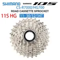 SHIMANO 105 R7000/HG700 11S HG EV Road Cassette 11-30/32/34T Road Bike Freewheel Bicycle Sprocket