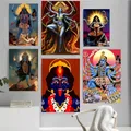 Goddess Kali Jay Maa Godde Mahakaali Poster Home Office Wall Bedroom Living Room Kitchen Decoration