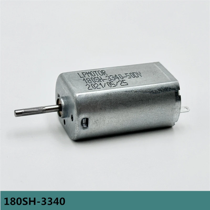Mini FF-180SH-3340 Motor DC 2,4 V 3 V 3,7 V 5 V Hochgeschwindigkeits-Metallbürste Mini 20 mm Elektromotor Keilwelle DIY RC Spielzeugauto Rasierer