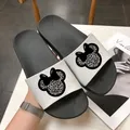 Cartoon Mouse head Fun Cute Floor Family Shoes sandali da bagno estivi 2021 nuove pantofole da donna