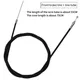 Bicycle Brake Cable Wire Bikes Front Rear Brake Stainless Steel Brakes Cables Housing 75-175cm