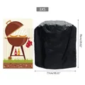 BBQ Cover Outdoor Dust Waterproof Weber Heavy Duty Grill Cover Rain Protection Outdoor Barbecue