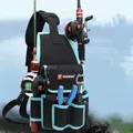 Fishing Tackle Bag Molle Pack Fish Lures Gear Storage Pack Utility Chest Bags Shoulder Backpack