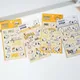 New Kawaii Miniso Snoopy Co-Branded Stickerd Decorative Painting Cute Cartoon Stationery Stickerd