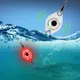 1pc LED Fish Lamp Mini Fishing Lure Light LED Deep Drop Underwater Eye Shape Fishing Squid Fishing