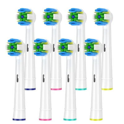 4/8/12 Stück Zahnseide-Zahnbürstenkopf für Oral B Pro 1000 Genius Smart Series, Ersatzbürstenköpfe kompatibel mit Braun Oral b