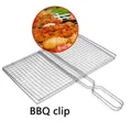 Grill netz Grill korb Grill Grill Netz Eisen Mesh Klemme Steak Fleisch Fisch netz Größe Gemüse Clip