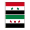 Flaglink 90x150cm syrische syrische Flagge zur Dekoration