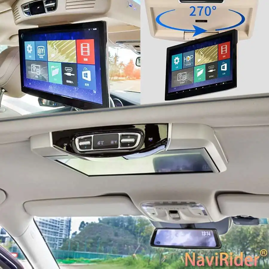1920*1080 Für Benz V260 V260L V-klasse Dach Bildschirm Decke Monitor Android 12 Multimedia Video Player spiegel Link Fernbedienung Image