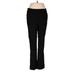 Hilary Radley Casual Pants - Mid/Reg Rise: Black Bottoms - Women's Size Medium