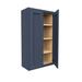 Ready To Ship Cabinets Ready-to-Assemble Standard Wall Cabinet in Blue/White | 42 H x 36 W x 12 D in | Wayfair W3642-BLUS