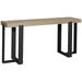 Vanguard Furniture Michael Weiss 34" H x 19" W x 68" L Buffet & Console Outdoor Table Wood/Metal in Black/Brown | 34 H x 68 W x 19 D in | Wayfair