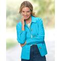 Appleseeds Women's Dennisport Anywhere Jacket - Blue - PS - Petite