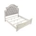 August Grove® Ayden Upholstered Standard Bed Upholstered in White | 72 H x 79.5 W x 86 D in | Wayfair 111ACE1A551E460398F96BA0A499A616