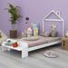 Isabelle & Max™ Schoonmaker Bed in White | 51.2 H x 42 W x 86.7 D in | Wayfair EAAA8B1F04B94F0487191A14BC09C321