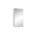 Mercer41 Single-Door Bathroom Medicine Cabinet w/ Mirror 3 in White | 26" H x 15" W x 15" D | Wayfair ABCC93509AB841EAAD6DC2E891A4ED20