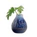 Torre & Tagus Designs LTD. Ceramic Table Vase Ceramic in Blue | 5.25 H x 4.5 W x 4.5 D in | Wayfair 904349A