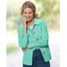 Blair Women's Dennisport Anywhere Jacket - Green - 2X - Womens