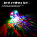 Usb Mini Disco Light, Party Lights Ball Sound Activated, Dj Disco Ball Stage Lights-multi Colors Led Car Atmosphere Light, Magic Strobe Light, Pool, Club, Karaoke (mini Disco Ball).