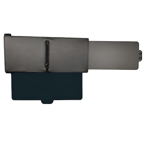 1 pc Auto Sonnenschutz Windschutzscheibe Double-Layer-Design Einziehbar Einfach zu installieren Für Universal Windschutzscheibe Sonne Sonnenschutz Blendung Polyvinylchlorid 33 cm