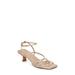 Bev Kitten Heel Ankle Strap Sandal