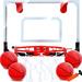 Basketball Hoop for Kids Over The Door Mini Basketball Hoops Indoor Basketball Set for with 4 Balls Kids Basketball Toy Gifts for Kids Boys Teens