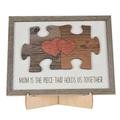 Mother And Child s Heart Puzzle Mother s Day Wooden Crafts Mother s And Child s Heart Puzzle Give Your Best Love to the Most Beautiful One in Your Heart