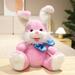 GDfun Bunny Stuffed Animal Singing Baby Toys for Girls Children Song & Lullabies Stuffed Bunny Rabbit Repeats What You Say Bunny Baby Toys 6-12 Months Talking Singing with Floppy Ears