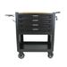 mteryoing Rolling Tool Chest With 4 Drawers Multi-Functional Tool Cart High Capacity Large Storage Cabinet For Warehouse Workshop