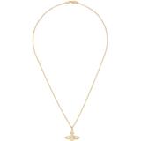 Mini Bas Relief Orb Necklace - White - Vivienne Westwood Necklaces