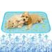 Qweryboo Pet Cooling Mat Dog Cooling Mat Breathable Pet Cooling Mat Washable & Portable Pet Soft Pad for Indoor or Outdoor Self Cooling Pad for Dogs Cats