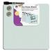 Charles Leonard CHL35320ST Magnetic Unframed Dry Erase Board (Pack of 16)